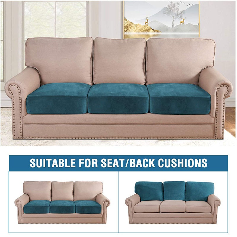 Oversized 1 2 3 4 Seaters Velvet Sofa, Oversized Sofa Cushion Covers