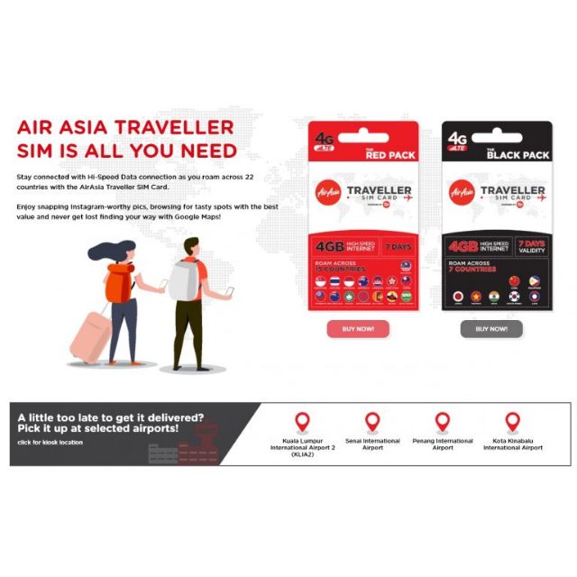 Travel Sim Card 15 Countries Shopee Malaysia