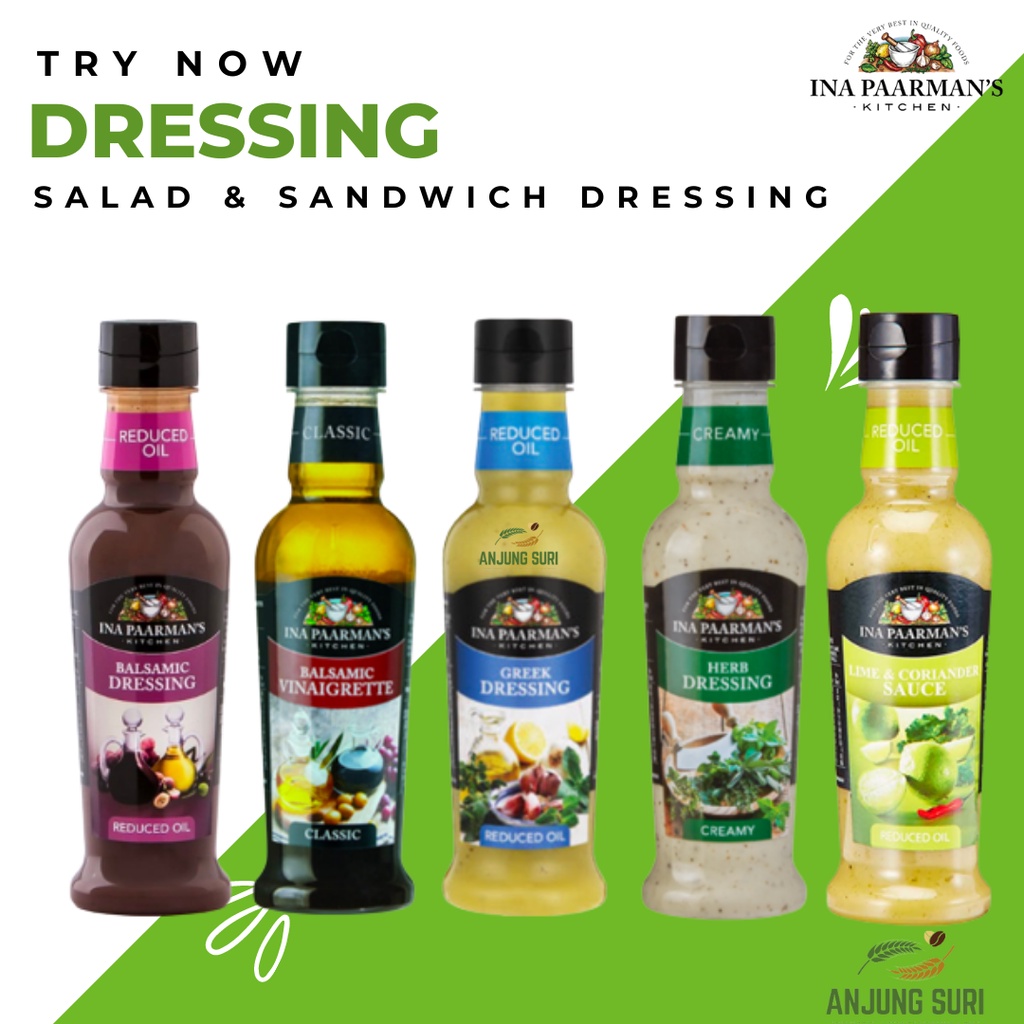 Ina Paarman's Kitchen Salad Sandwich Dressing Blue Cheese Balsamic