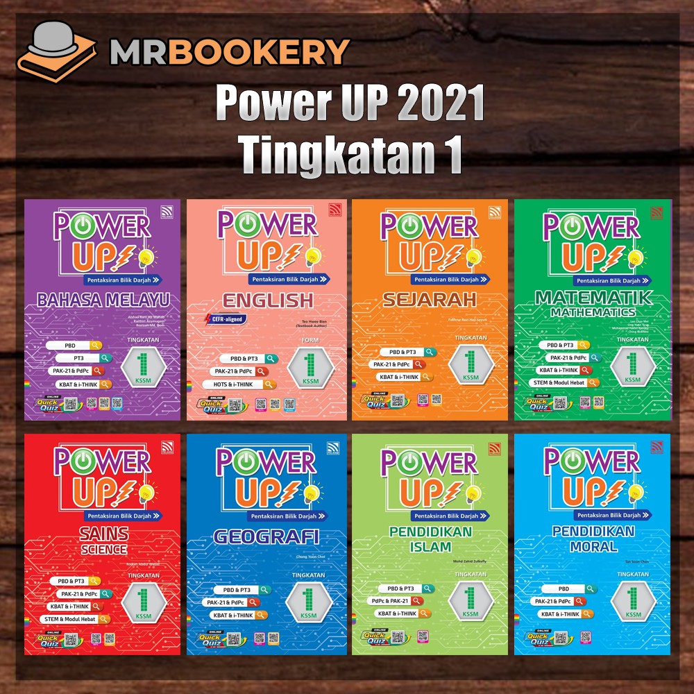 Buy Mrbookery Buku Latihan 2021 Power Up Tingkatan 1 Kssm Seetracker Malaysia