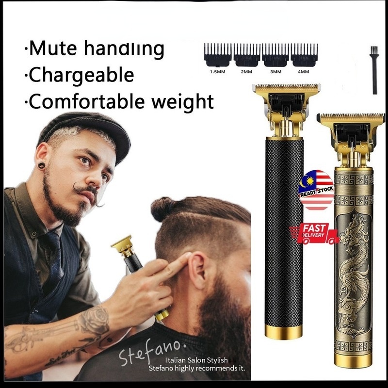 Wireless Electric Hair Clipper Hair trimmer Barber Haircut Battery Rechargeable Beard trimmer Men  shaver Hair Cutting Machine cordless cut Mesin rambut