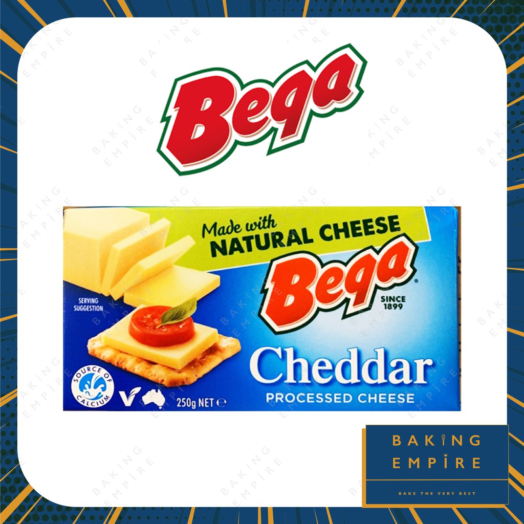 Bega Cheddar Cheese Block 250g Shopee Malaysia