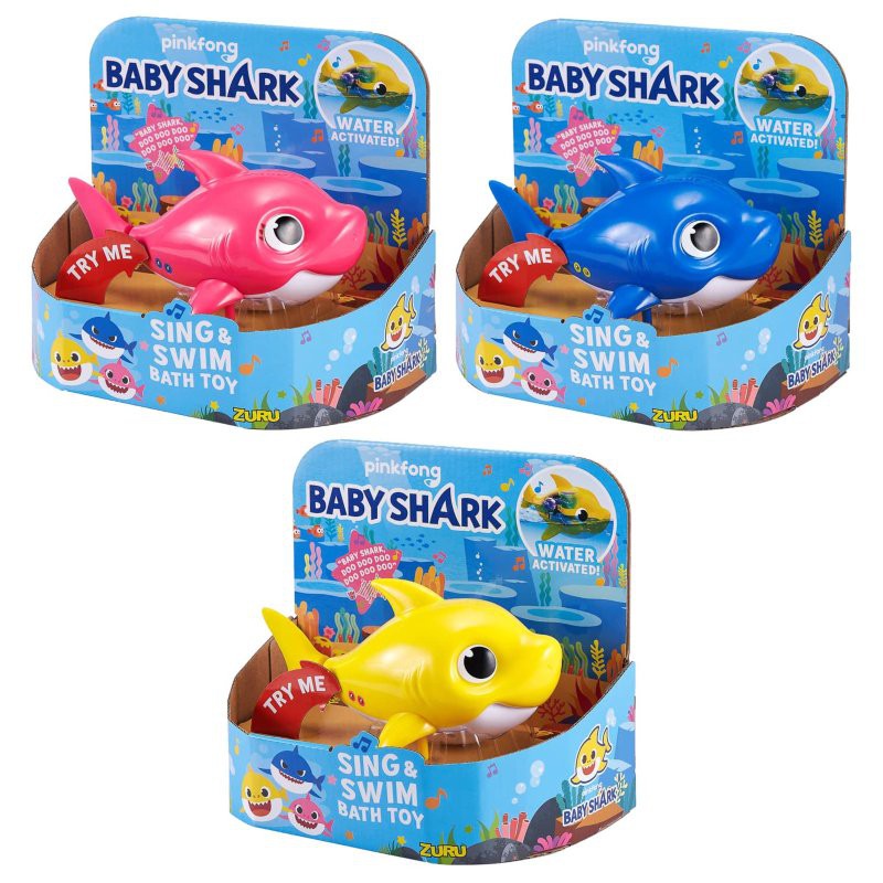baby shark bath toys