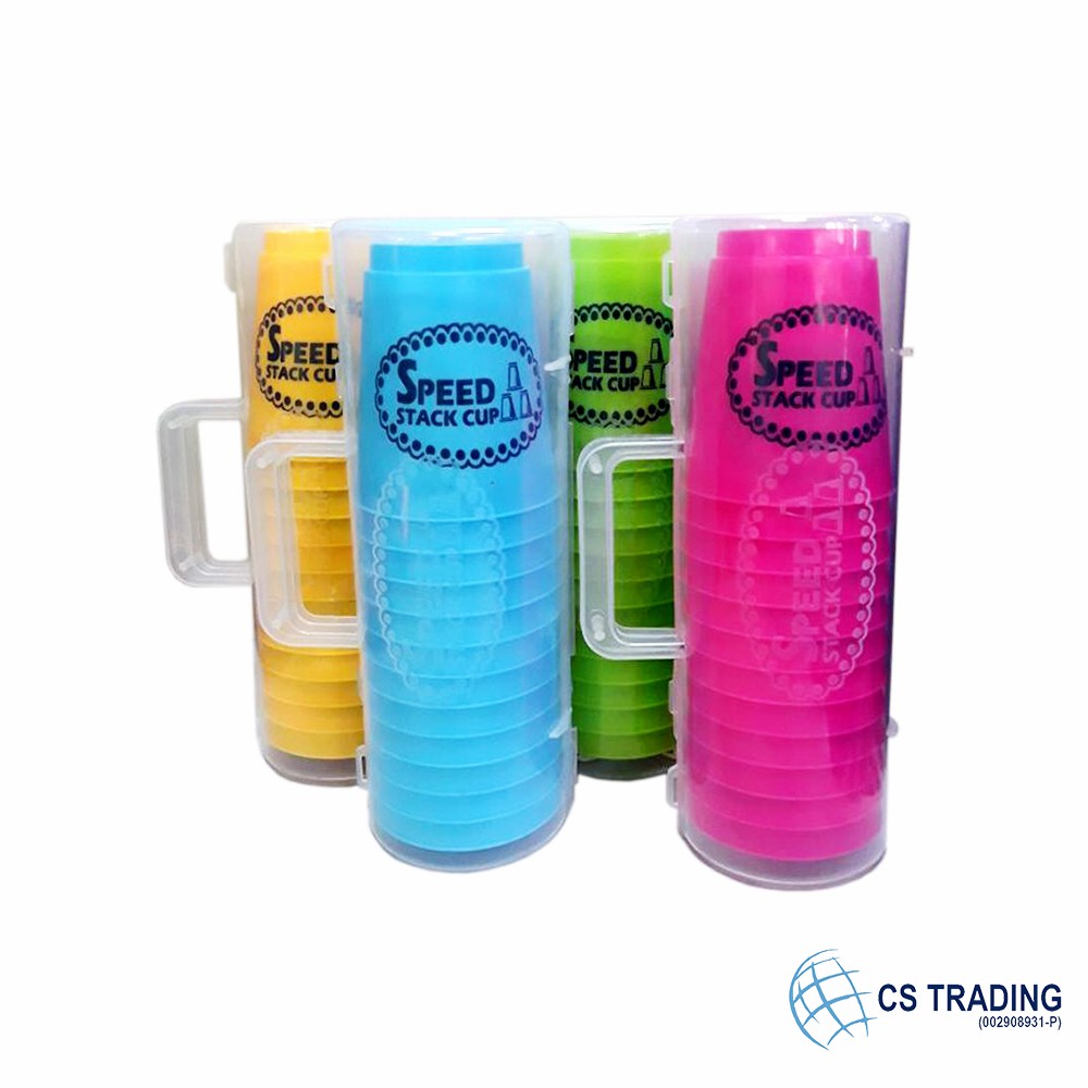 Speed Stack Cups with Carrying Case Sport / Stacking Cups Shopee Malaysia
