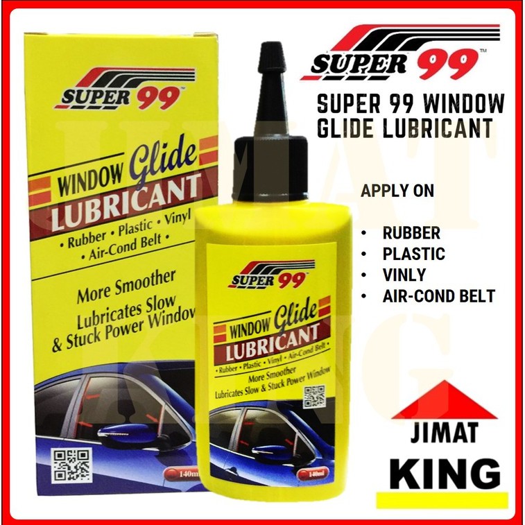 SUPER99 Window Glide Lubricant Rubber Plastic Vinyl Air Condition Belt
