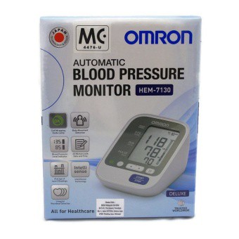 Omron HEM 7130 Blood Pressure Monitor (Foc adapter) (5 years warranty ...