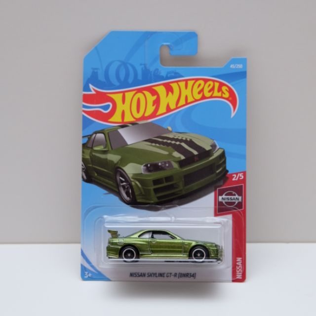 hot wheels nissan skyline r34 sth