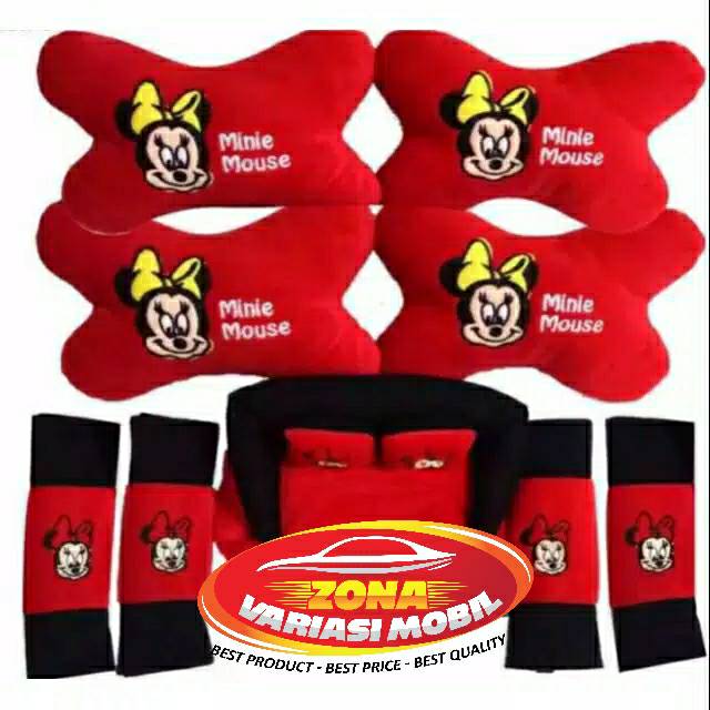 minnie mouse car set