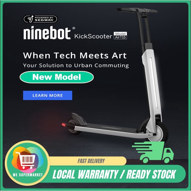 Ninebot Air T15 Electric Scooter APP Bluetooth Foldable Electric