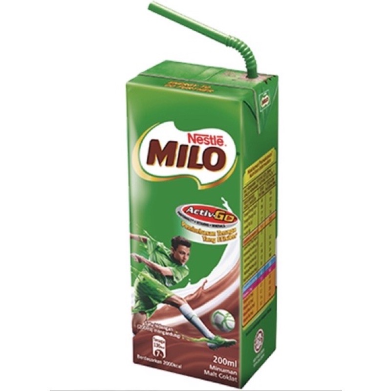 1 Pcs Air Kotak Milo 200ml Shopee Malaysia 9777