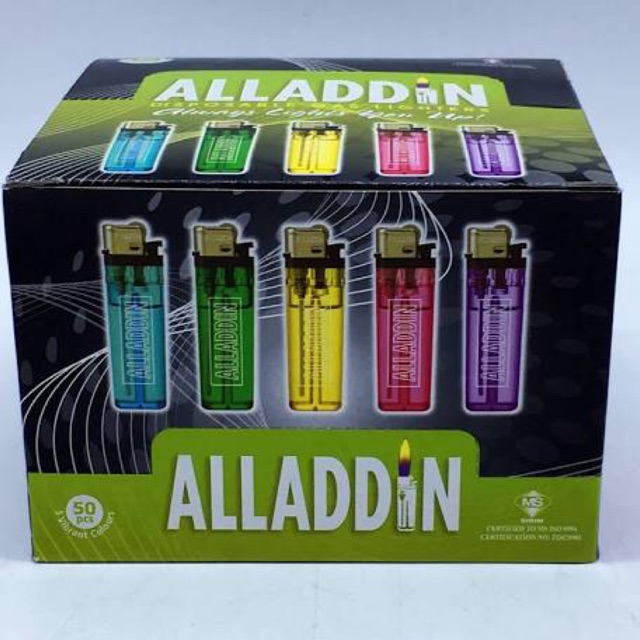 Lighter Alladdin 50 pcs Aladdin | Shopee Malaysia