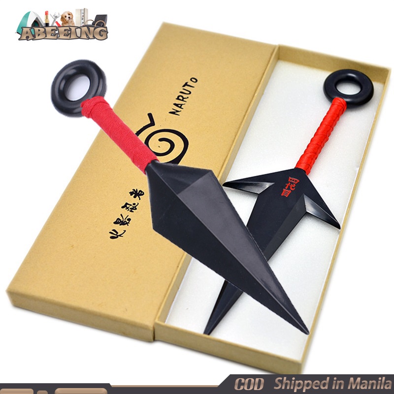 26cm Plastic Kunai Ninja Weapons Props Big Kunai Toy Accessories For Minato Kakashi Sasuke Cosplay