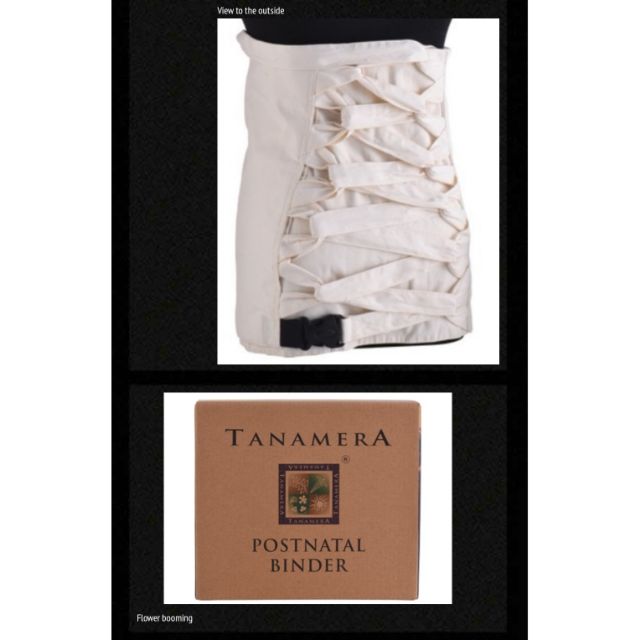 Tanamera Post Natal Binder With Cover Shopee Malaysia