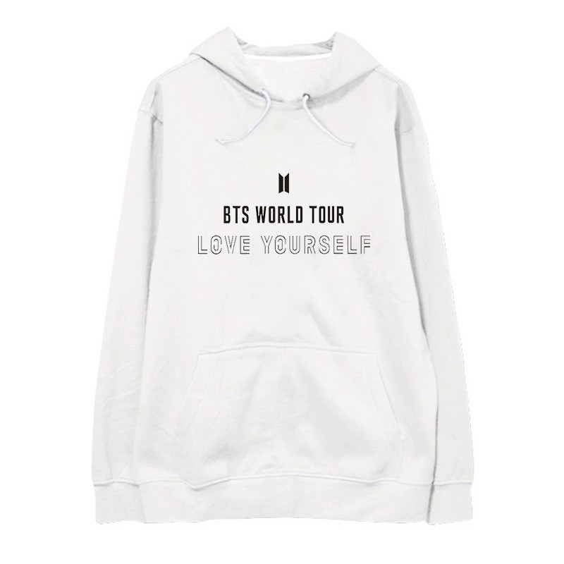 Bts Bulletproof Youth League Sweater World Tour Concert With Hoodie Fashion Korean Men And Women Tops Shopee Malaysia - bts bts namjoon sweater roblox