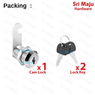 MAJU Universal Cam Lock for Furniture Desk Drawer Office Study Cabinet ...