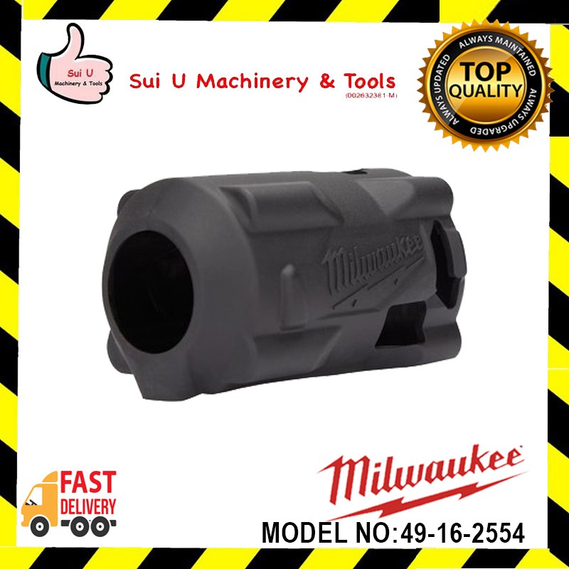 MILWAUKEE 49-16-2554 M12 Stubby Impact Wrench Protective Boot | Shopee  Malaysia