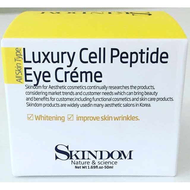 skindom luxury cell peptide eye cream