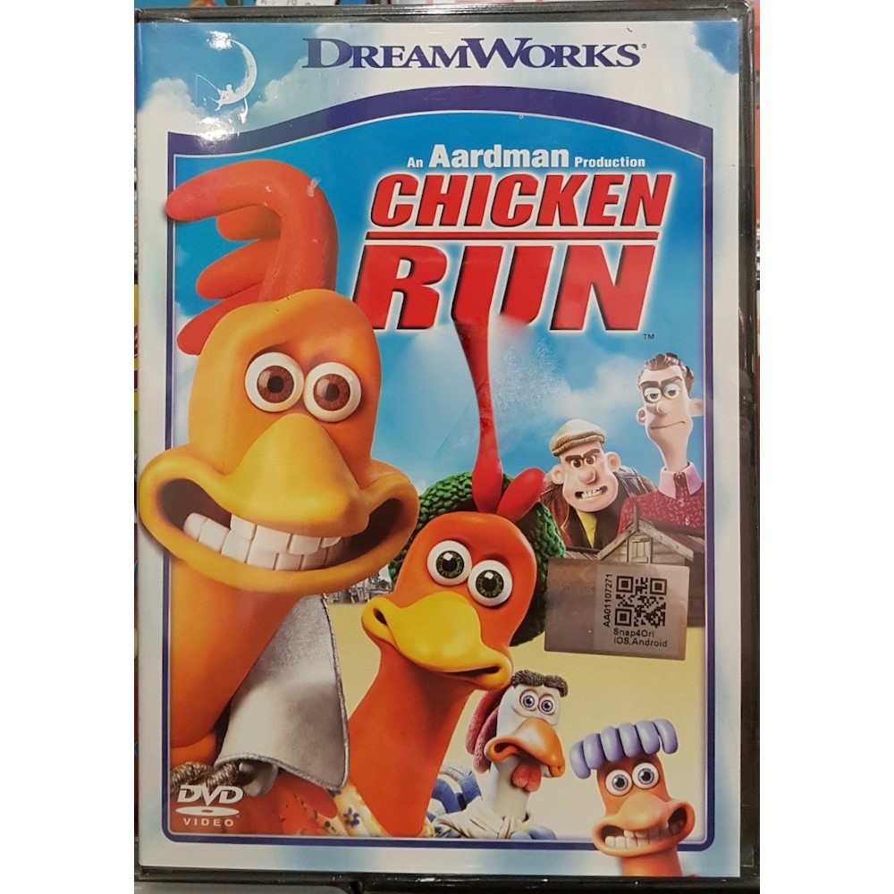 Chicken Run 00 Dvd Shopee Malaysia
