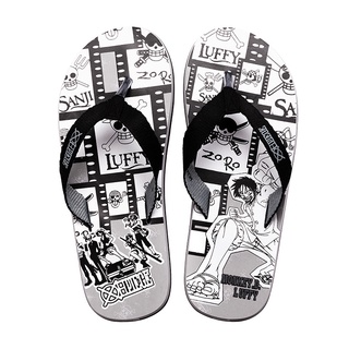 Summer Sandals Slippers Wholesale Couple Style One Piece Anime Flip Flops  Fashion Trend Casual Beach Shoes Men | Shopee Malaysia