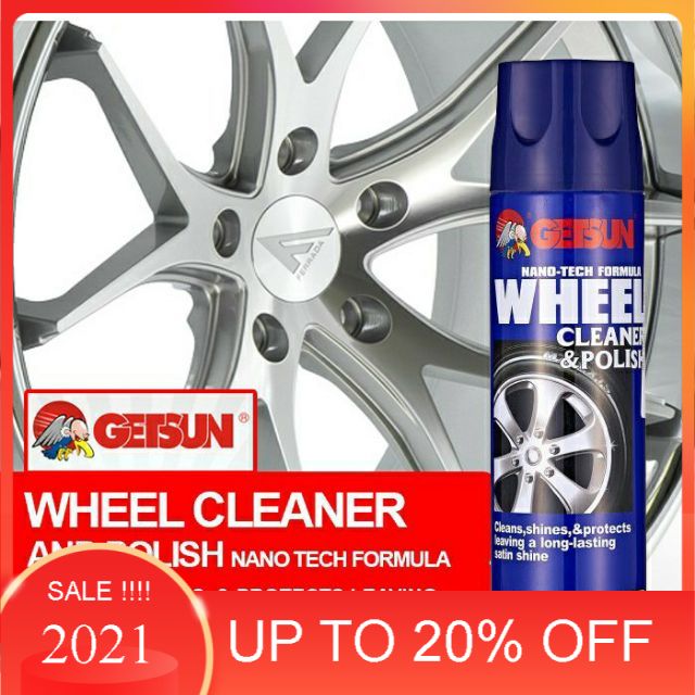 GETSUN Wheel Cleaner & Polish (500ml) Tayar Wax / Kereta Wax / Car Wash