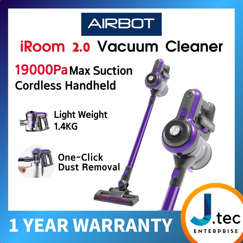 Airbot iRoom 2.0 19000Pa Cyclone Cordless Vacuum Cleaner Handheld Hand stick Purple colour
