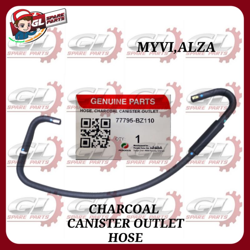CHARCOAL CANISTER OUTLET HOSE ORIGINAL PERODUA MYVI ALZA (77795BZ110