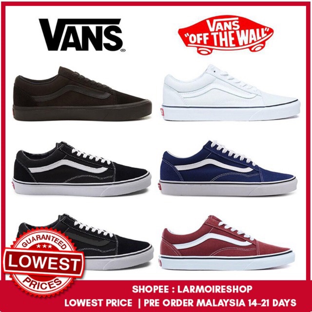 vans shoes price malaysia