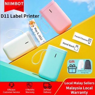 Niimbot D11/D61 Label Printer Portable Mini Label Printer Bluetooth Smart Label Printer