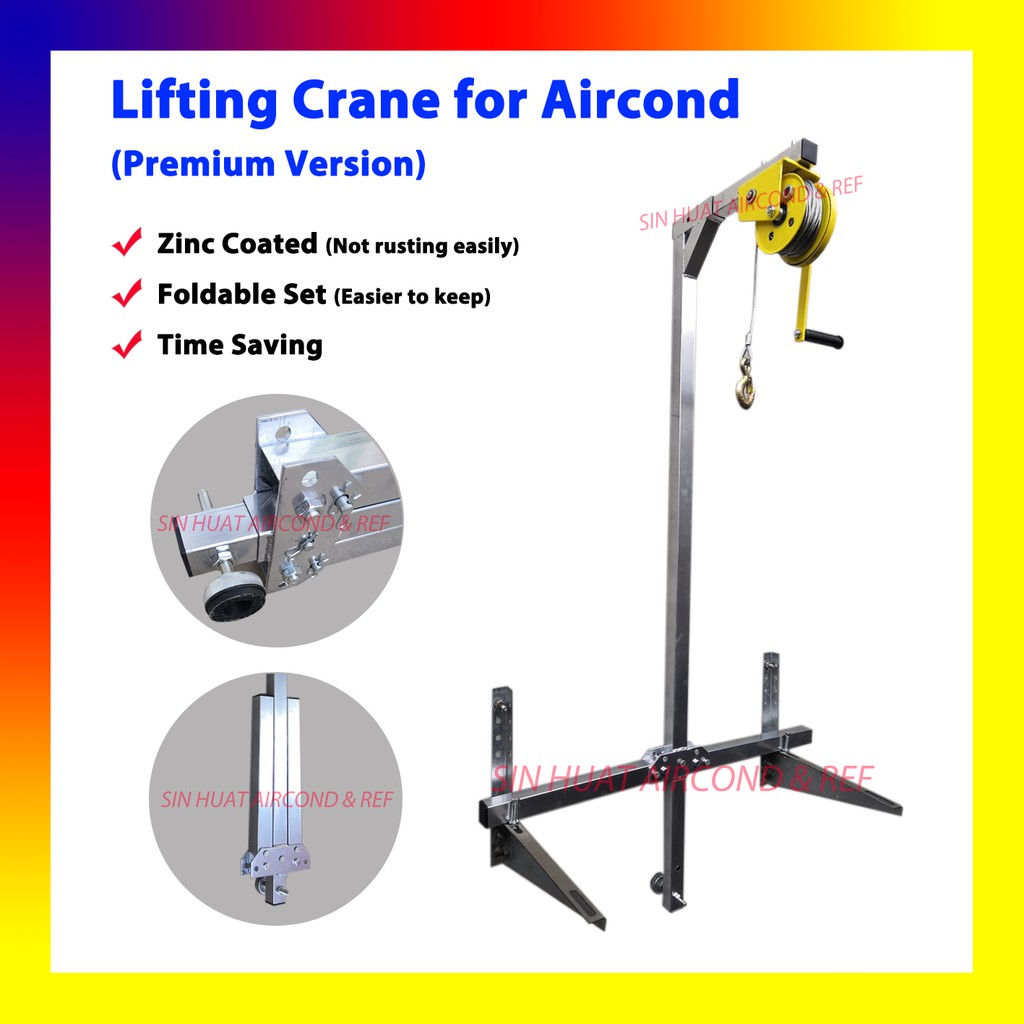 (Premium) Lifting Crane For Aircond Lift Air Conditioner Lift