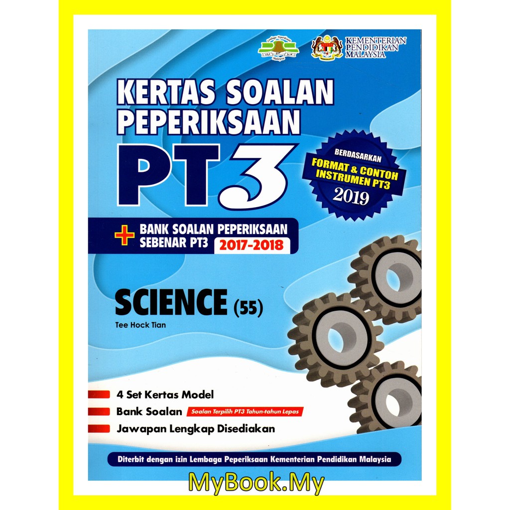 My Buku Latihan Kertas Soalan Peperiksaan Pt3 Science Sains Pustaka Yakin Shopee Malaysia