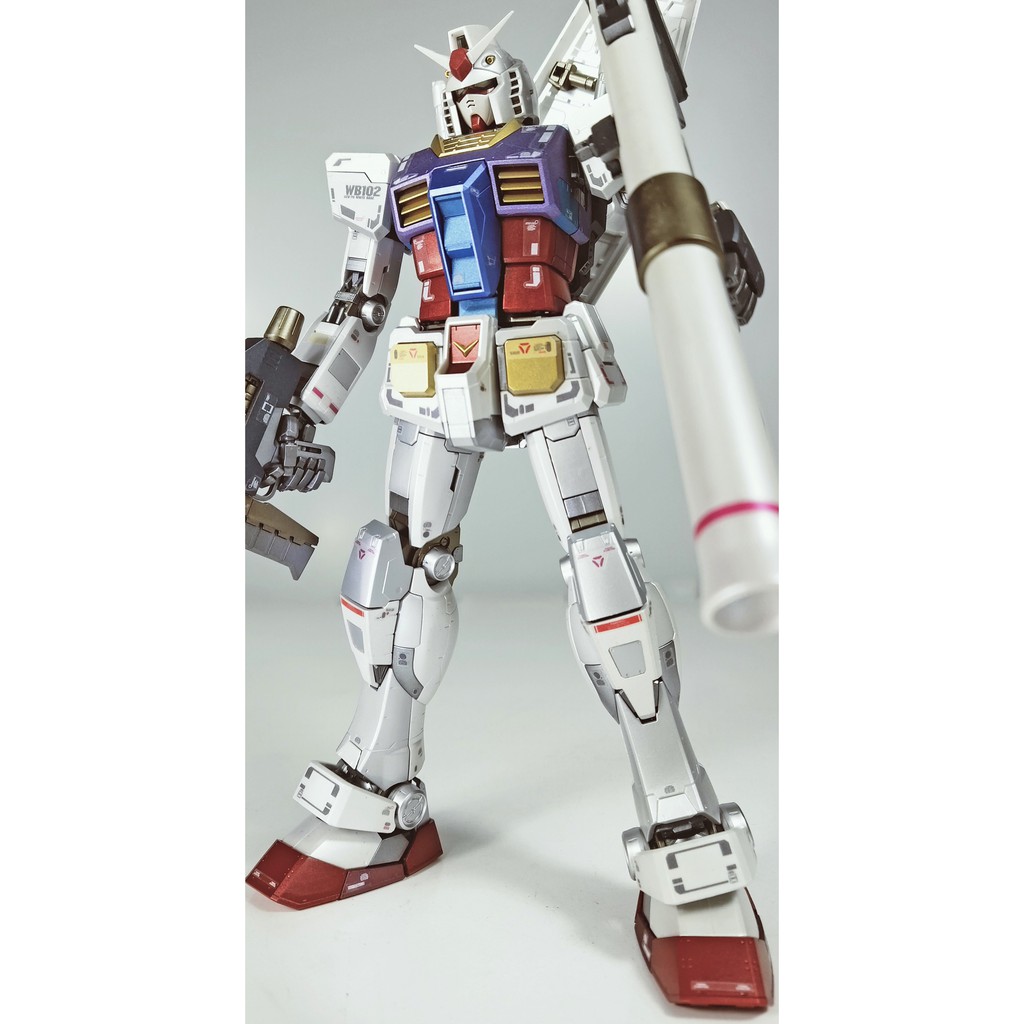 Mg Rx 78 2 Gundam Ver 3 0 Rx78 3 0 Rx7 Special Alloy Color Shopee Malaysia