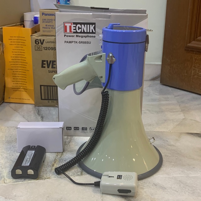 (Ready Stock)30watt Power Megaphone with built-in siren | Shopee Malaysia