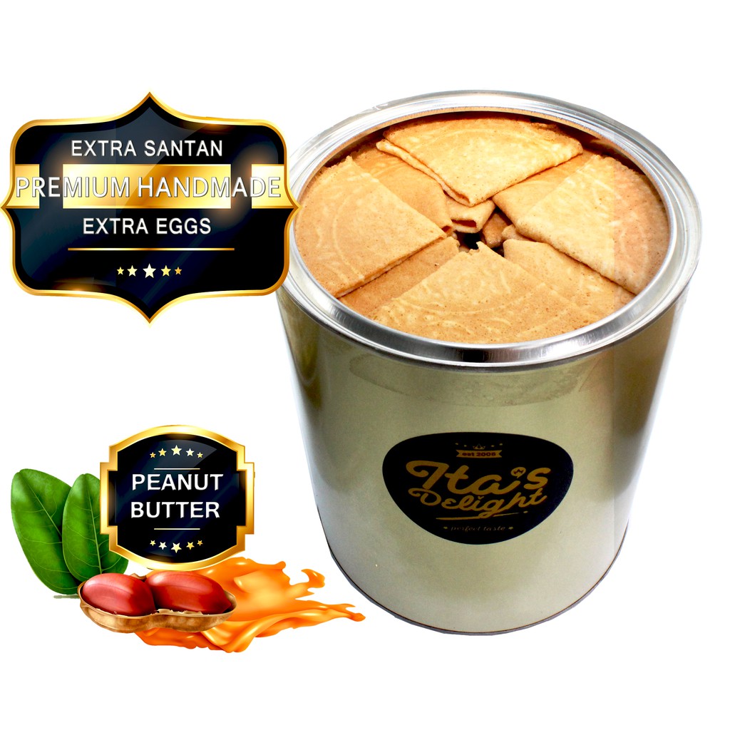 Ita Delight Peanut Butter Kacang Mentega Kuih Kapit Folded 