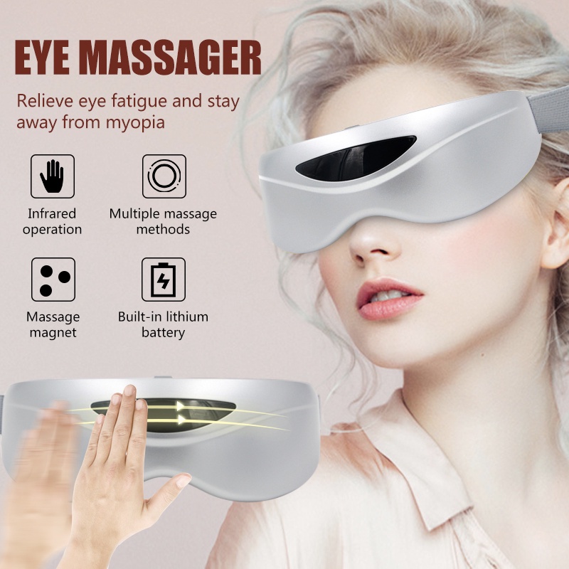 Infrared Gestures Control Wireless Electric Eye Massager