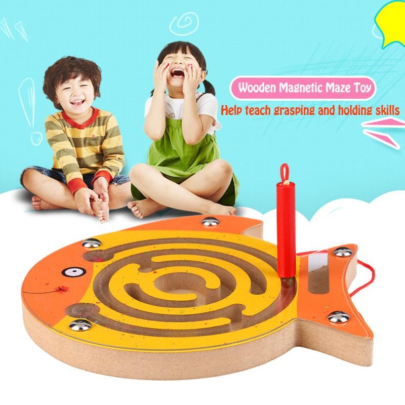 magnetic maze toy