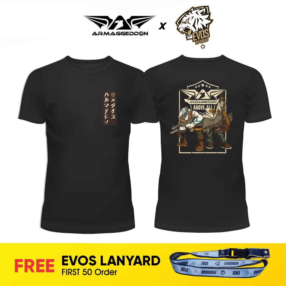 Armaggeddon x EVOS Limited Edition Design T-Shirt | First 50 Order Free Special Lanyard
