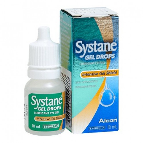 Alcon Systane Gel Drops Lubricant Eye Gel Intensive Gel Shield 10ml ...