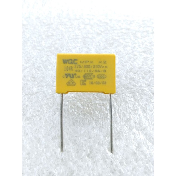 PANASONIC KDK FAN CAPACITOR 0.1uF 275VAC KIPAS SILING KAPASITOR