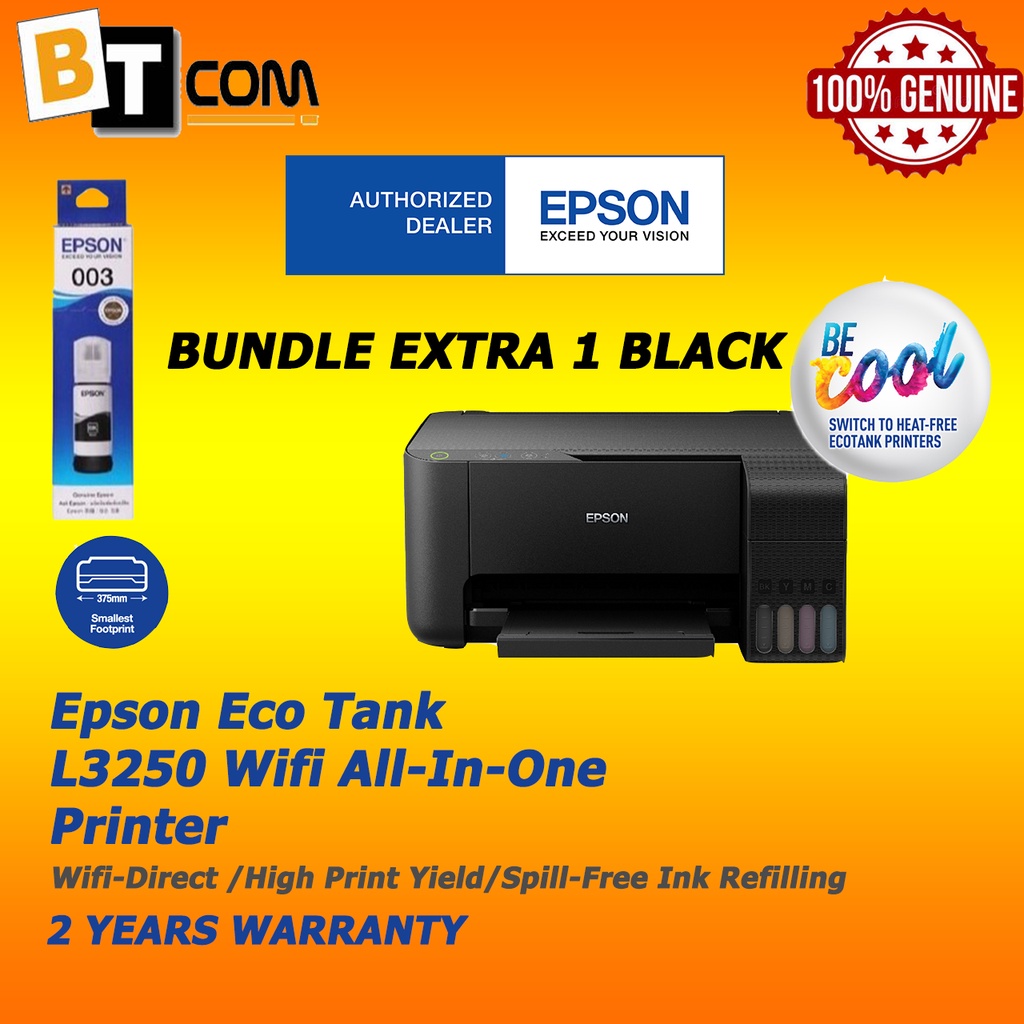 Epson EcoTank L3250 Wi-Fi All-in-One Ink Tank Printer | Shopee Malaysia