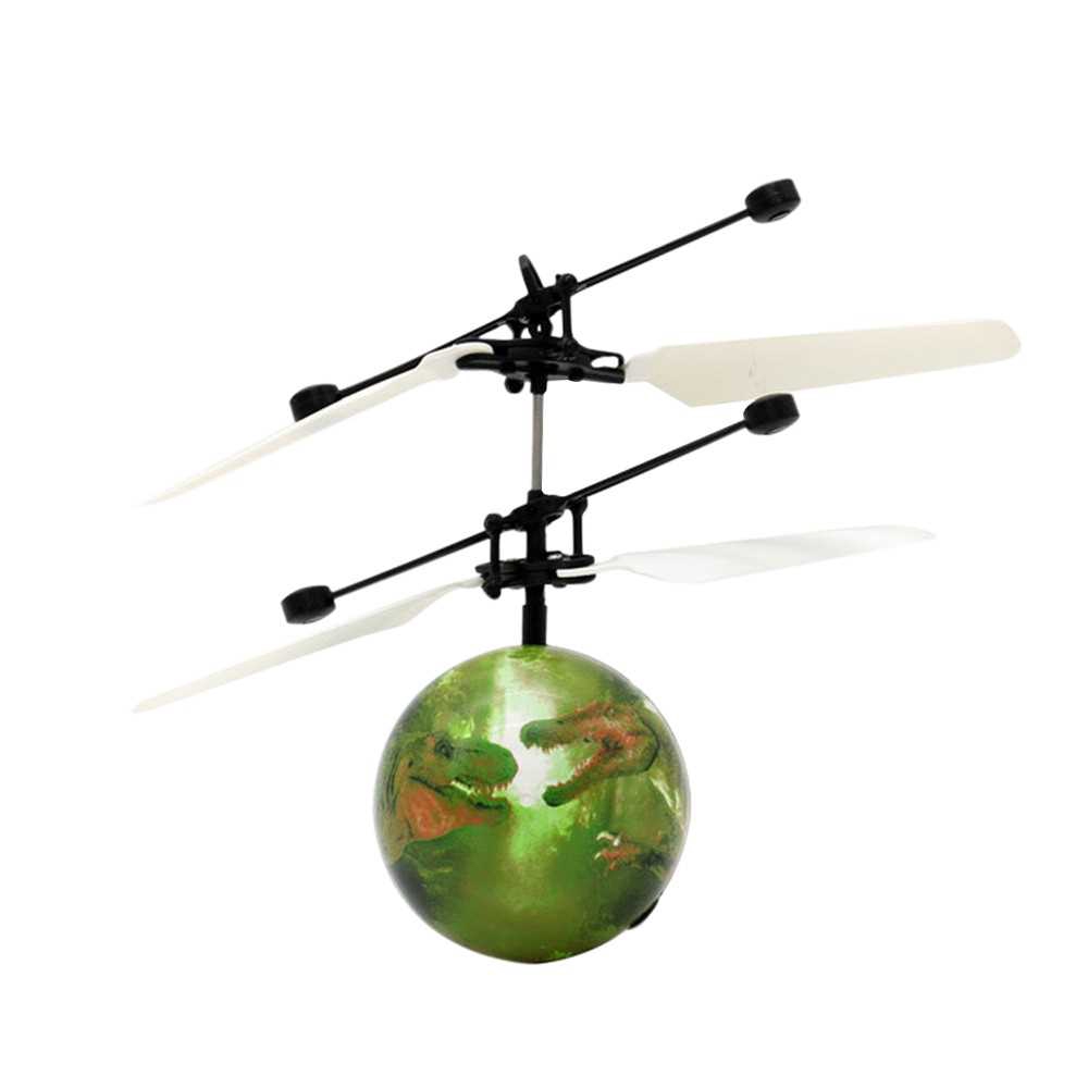 Levitated Luminous Intelligent Sensor Dinosaur Flyball Action Aerocraft Flash Flying Helicopter Ball Infrared Induction Shopee Malaysia - army helicopter vs stock helicopter race roblox jailbreak