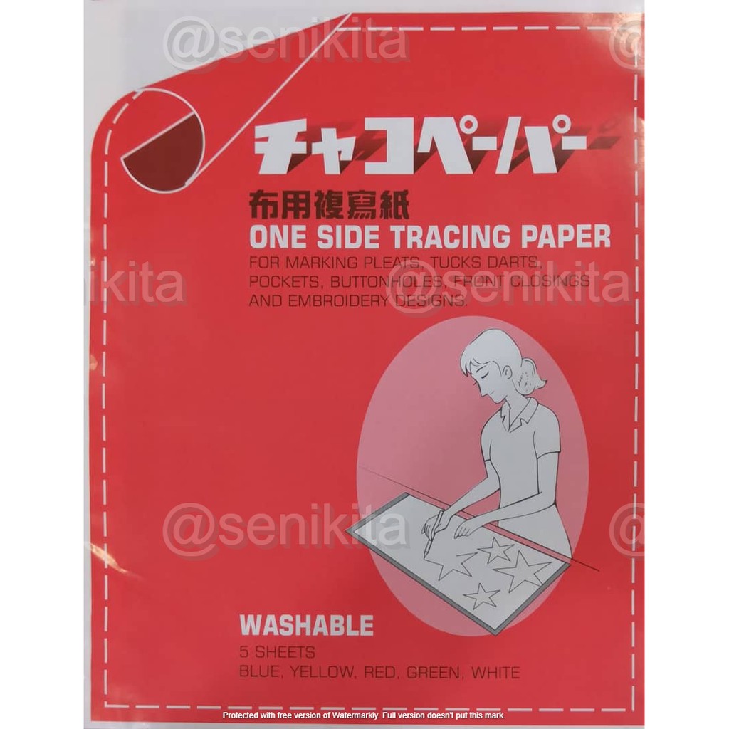 Tracing Paper Kertas Karbon Kapur Kertas Carbon Paper Shopee Malaysia 3534