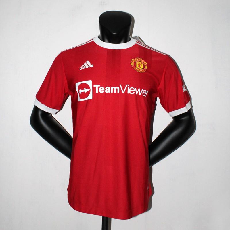 Ronaldo Manchester United Jersey 21/22 Home Player Issue Adidas Soccer  Shirt S