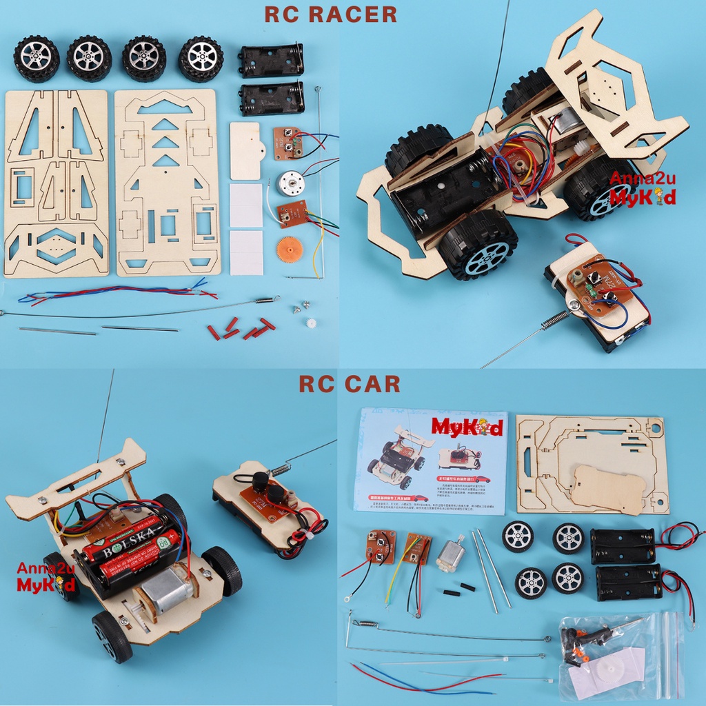 RBT Tahun 6 Kereta Kawalan Jauh Projek KSSR RBT Tingkatan DIY Remote