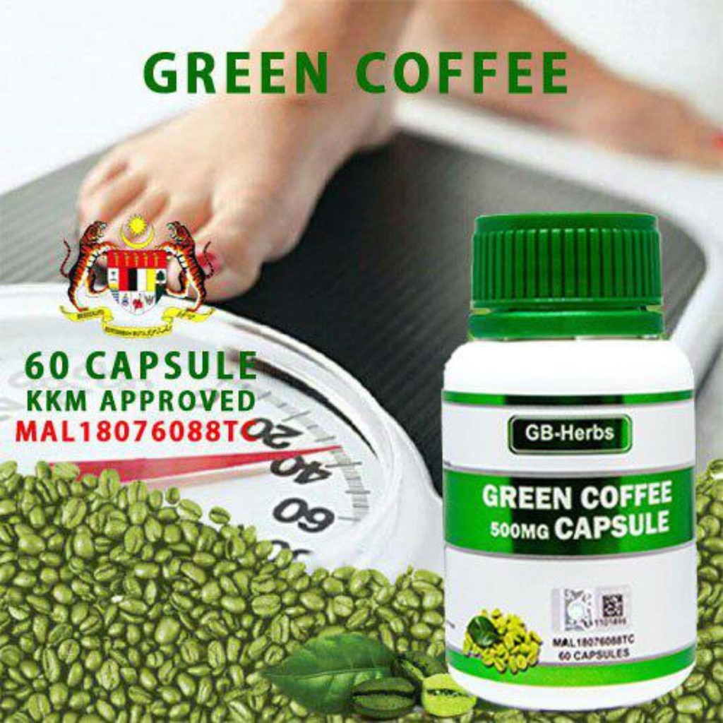 Gb Herbs Green Coffee Kopi Hijau Shopee Malaysia