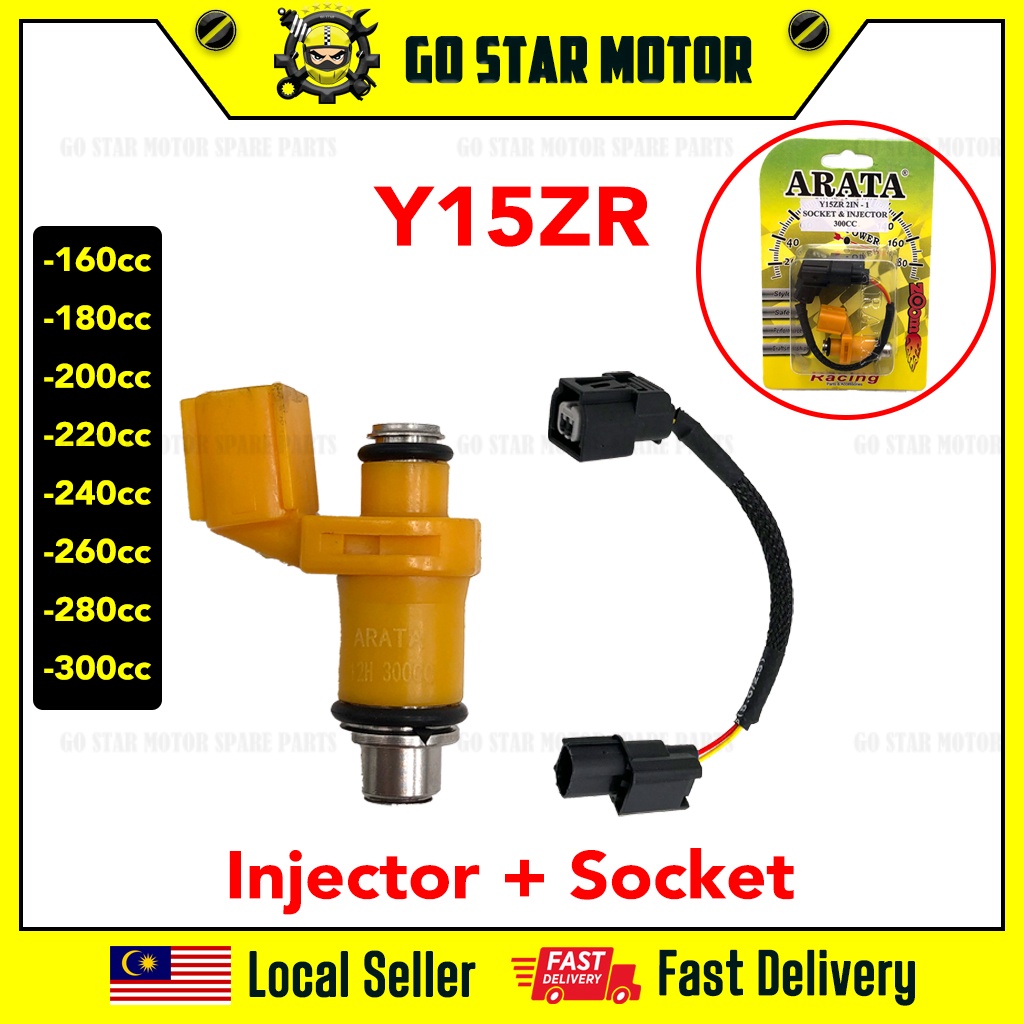 YAMAHA Y15 Y15ZR Y150 V1 V2 2in1 ARATA Racing Injector Fuel Injection