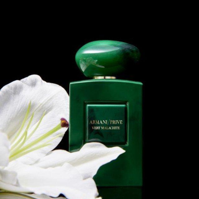 armani prive green