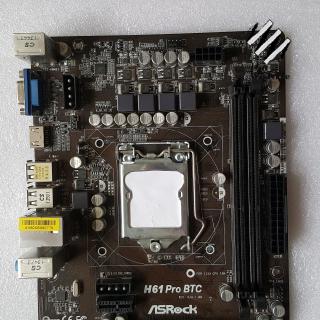 Original H61 mining board FOR ASRock H61 Pro H61 Pro BTC