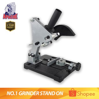 Image of APACHE KGS-1 Angle Grinder Cutting Stand Bosch Stanley Support Cast Iron Case Base Frame