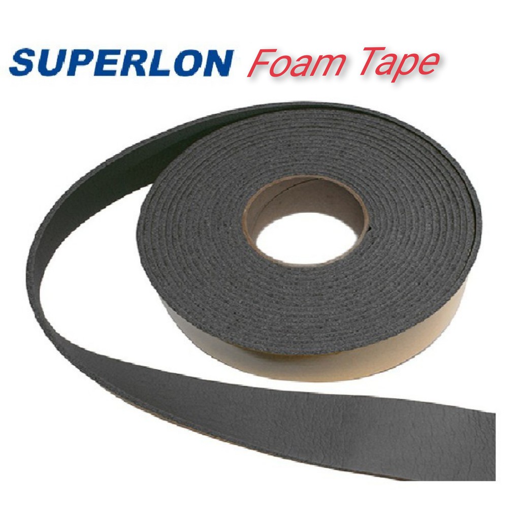 Superlon Insulation Foam Tape [ 3mm X 48mm X 9.14m ] | Shopee Malaysia