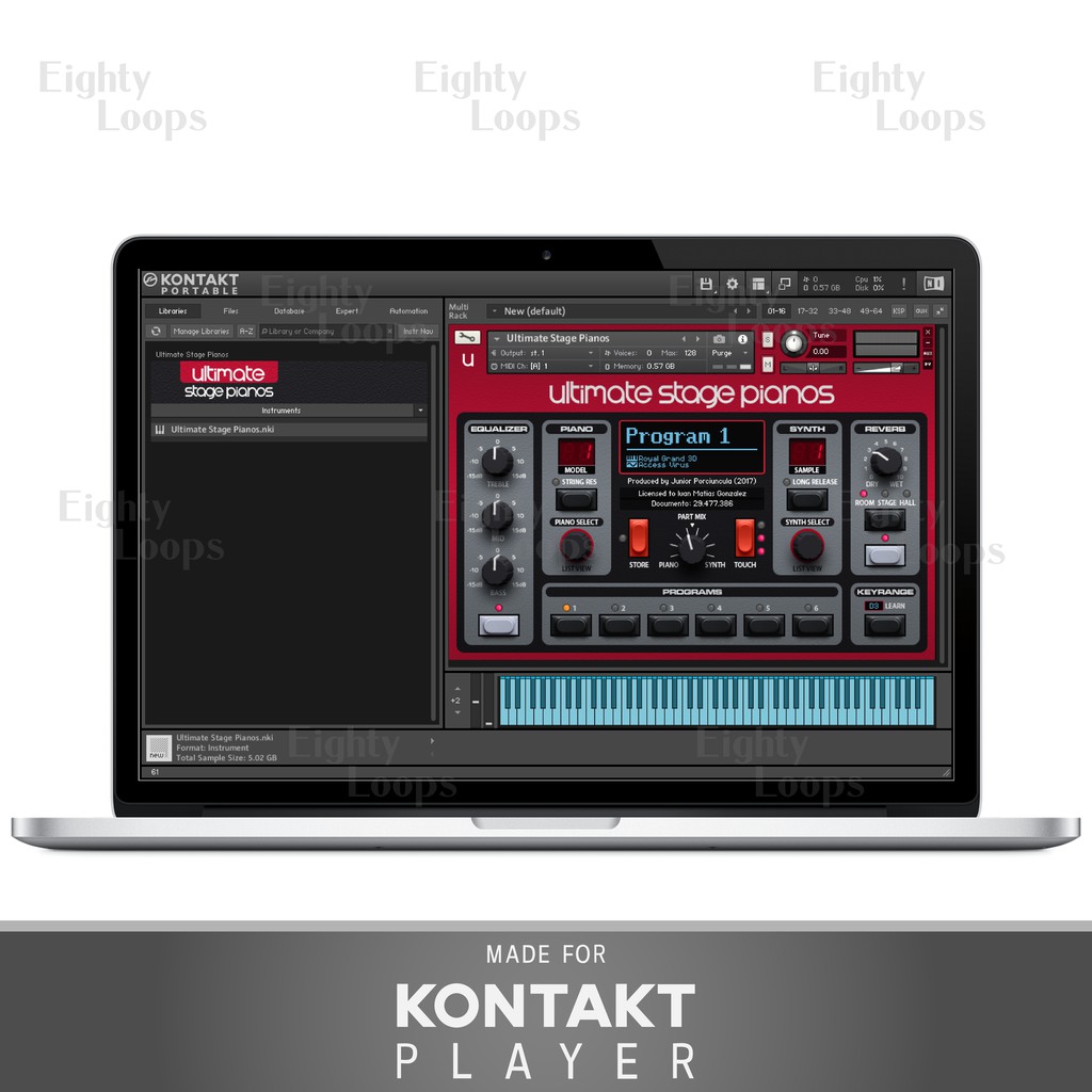 ULTIMATE STAGE PIANO - NORD (VSTI KONTAKT) | Shopee Malaysia